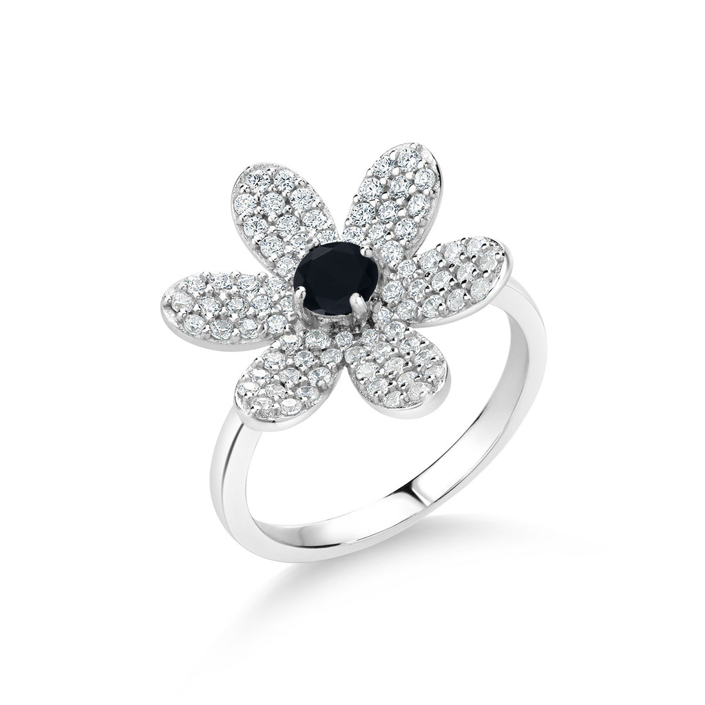 Onyx - December_6_Ring in 925 Sterling Silver