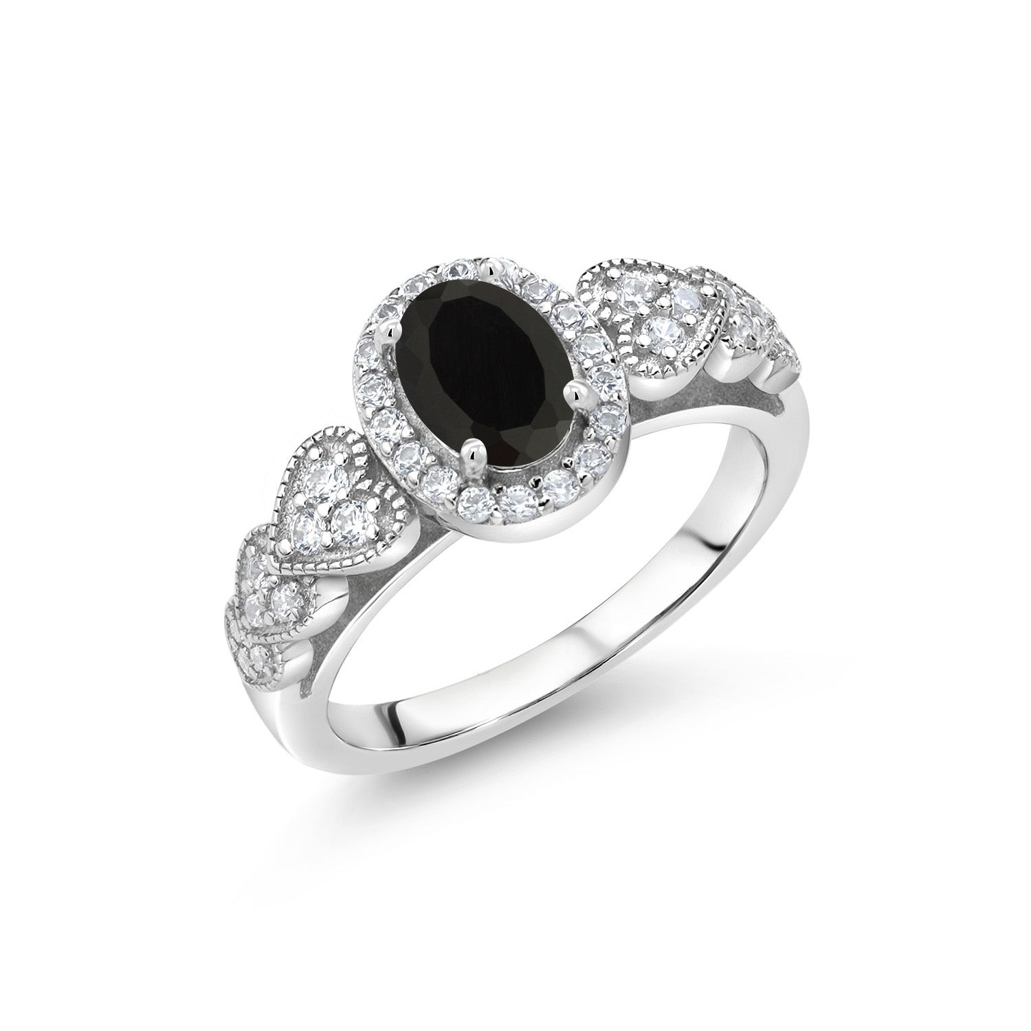 Onyx - December_7_Ring in 925 Sterling Silver
