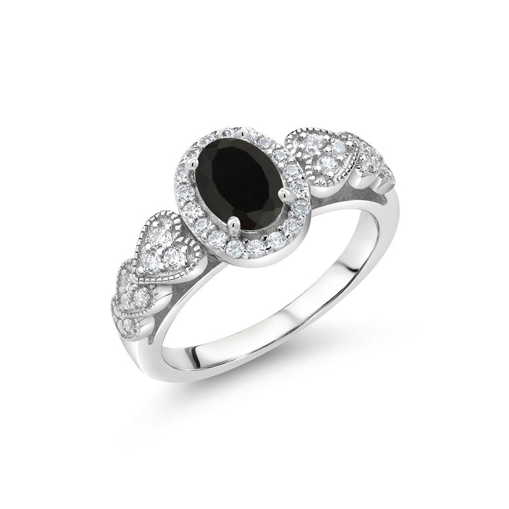 Onyx - December_6_Ring in 925 Sterling Silver