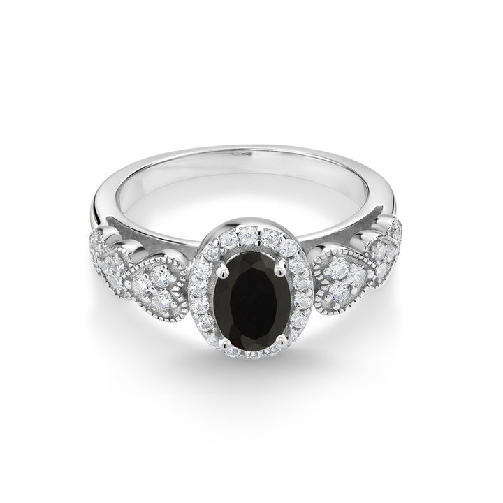 Onyx - December_7_Ring in 925 Sterling Silver