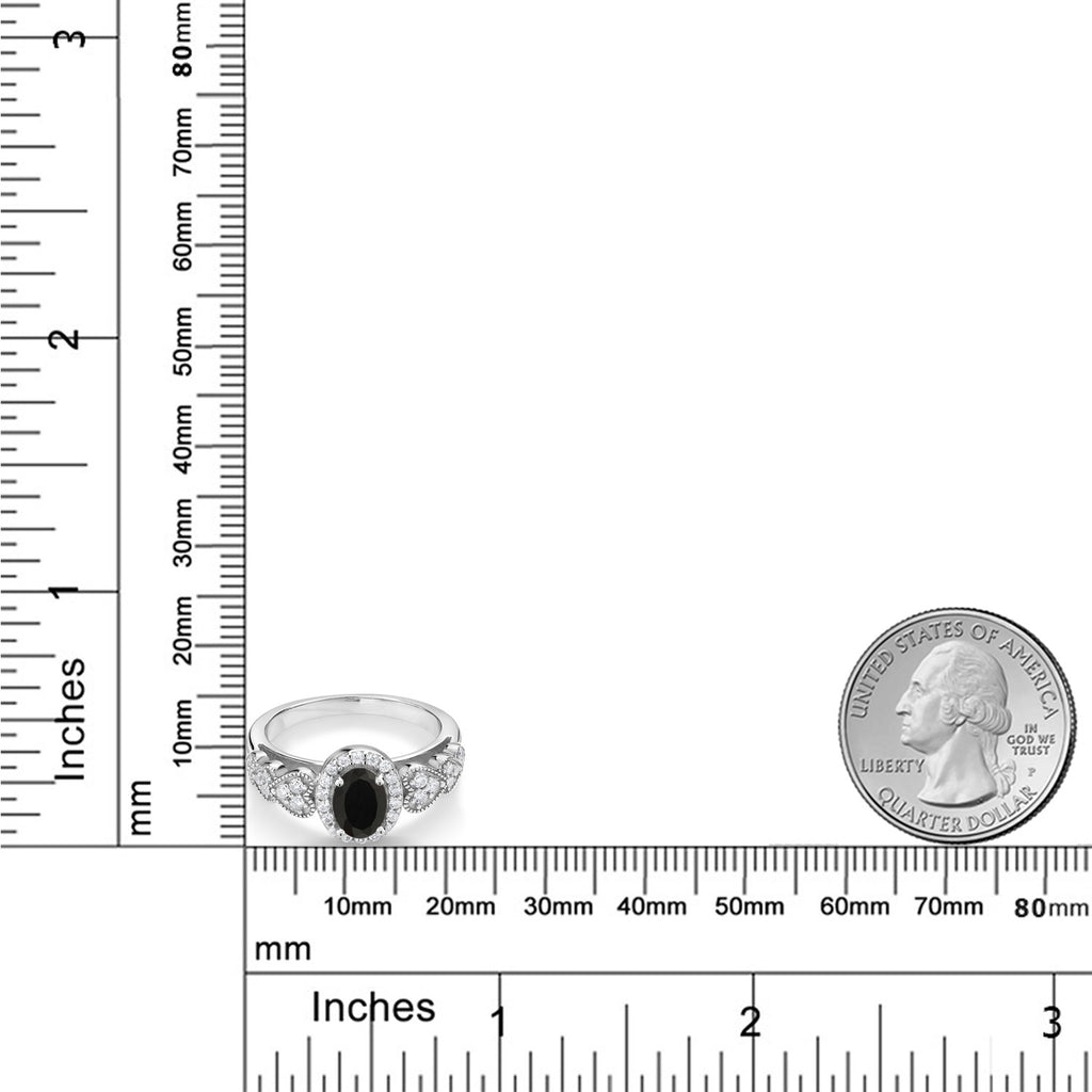 Onyx - December_7_Ring in 925 Sterling Silver