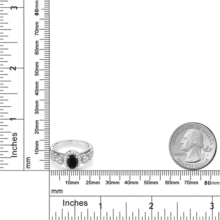 Onyx - December_7_Ring in 925 Sterling Silver
