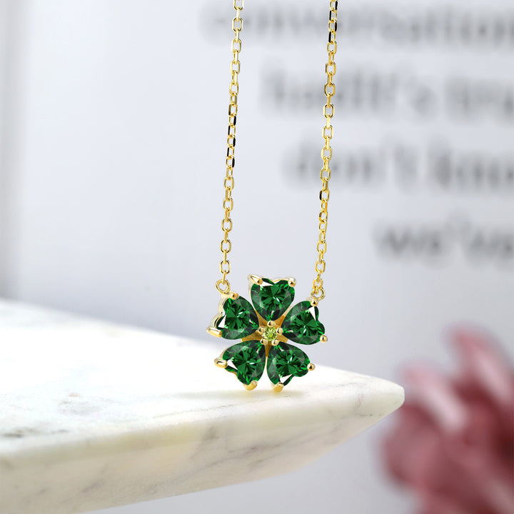 Necklace in 925 Yellow Gold Plated Silver