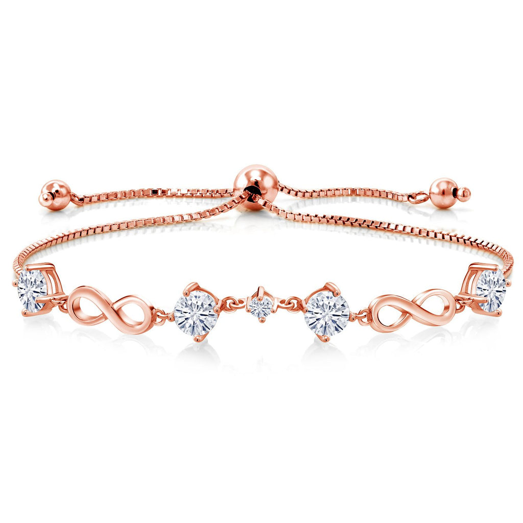 Bracelet in 925 Rose Gold Plated Silver