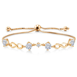 Bracelet in 925 Yellow Gold Plated Silver