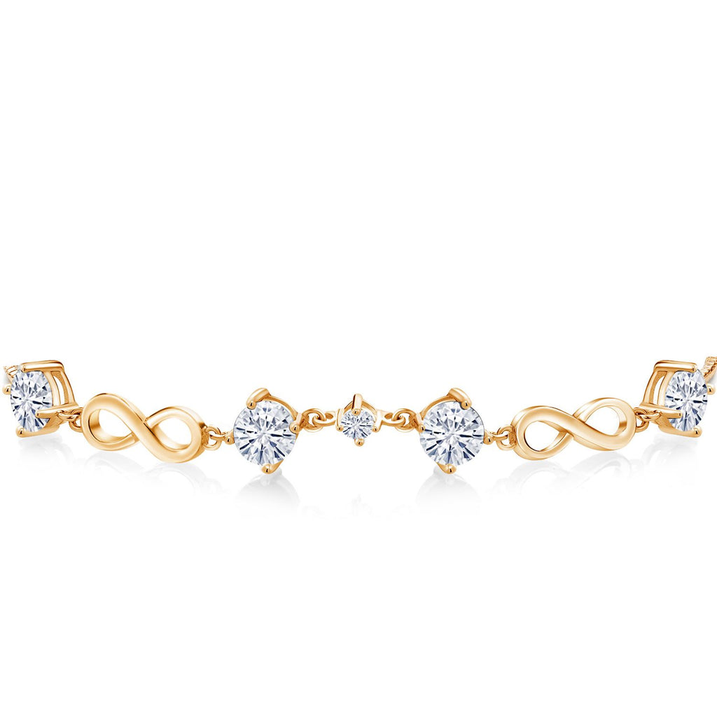 Bracelet in 925 Yellow Gold Plated Silver