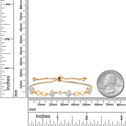 Bracelet in 925 Yellow Gold Plated Silver