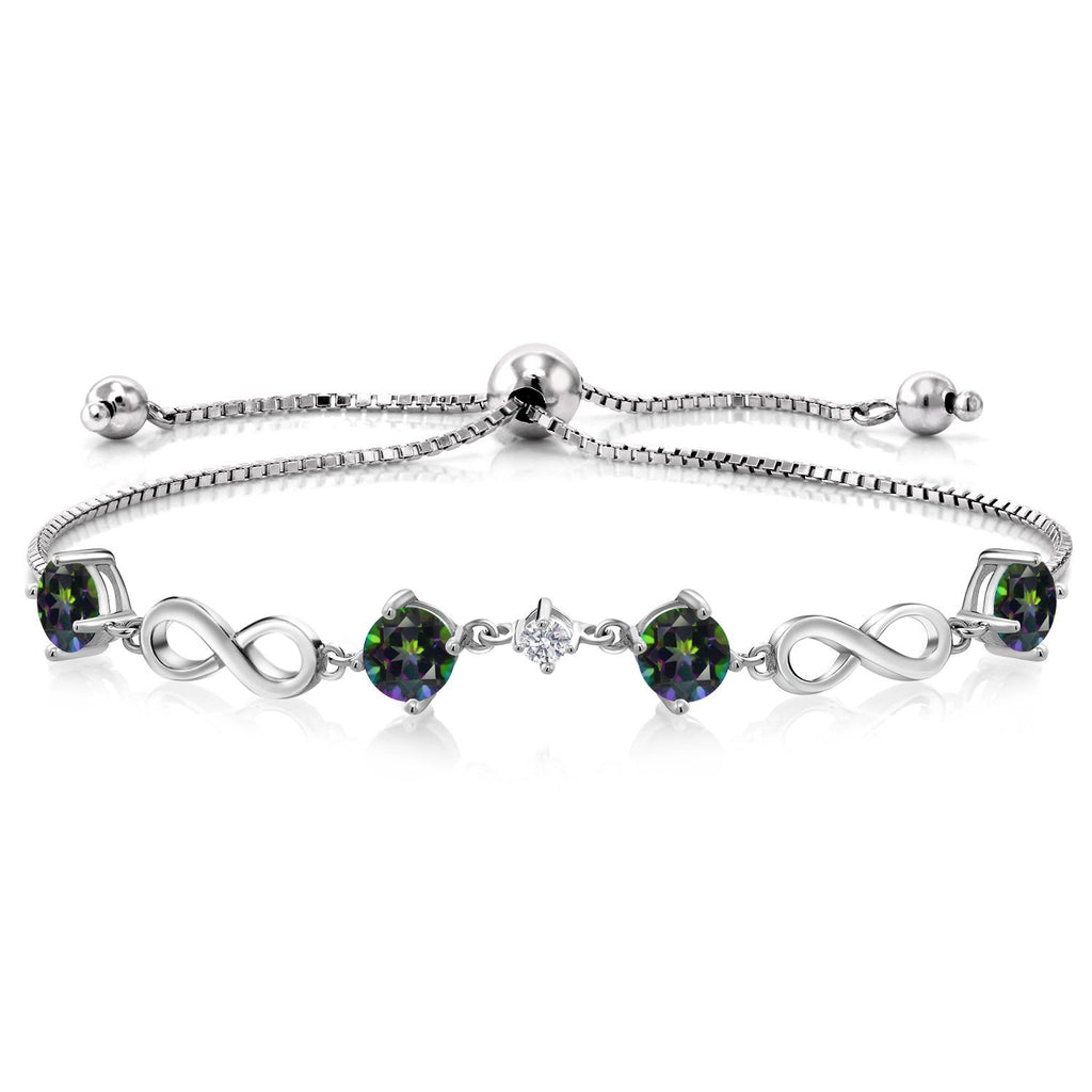 Green Mystic Topaz_Bracelet in 925 Sterling Silver