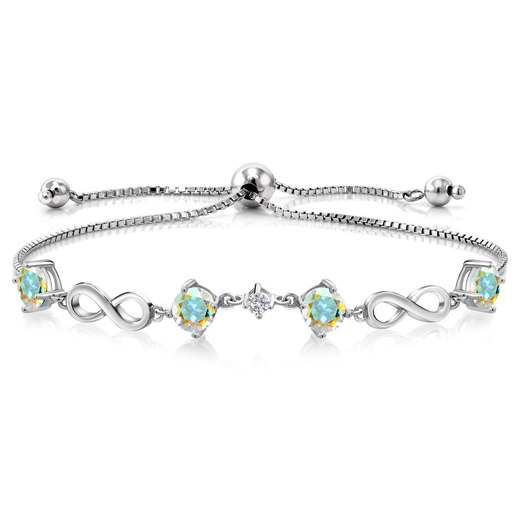 Mercury Mist Mystic Topaz_Bracelet in 925 Sterling Silver