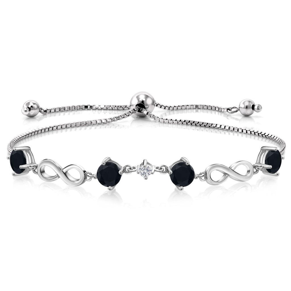 Onyx - December_Bracelet in 925 Sterling Silver