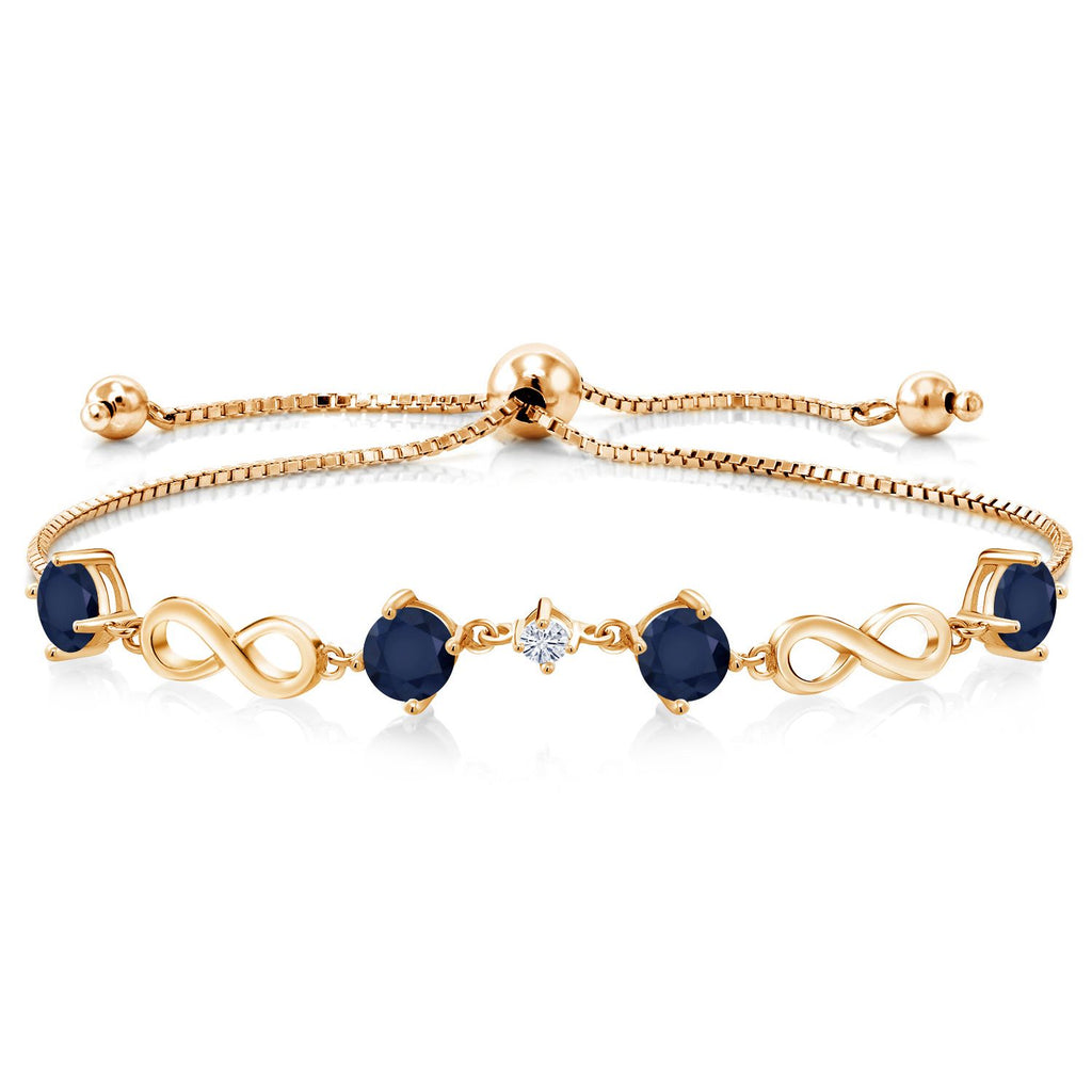 Bracelet in 925 Yellow Gold Plated Silver