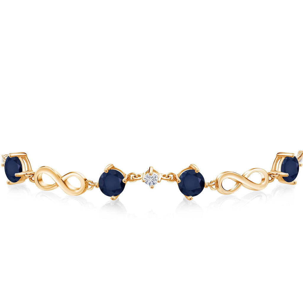Bracelet in 925 Yellow Gold Plated Silver