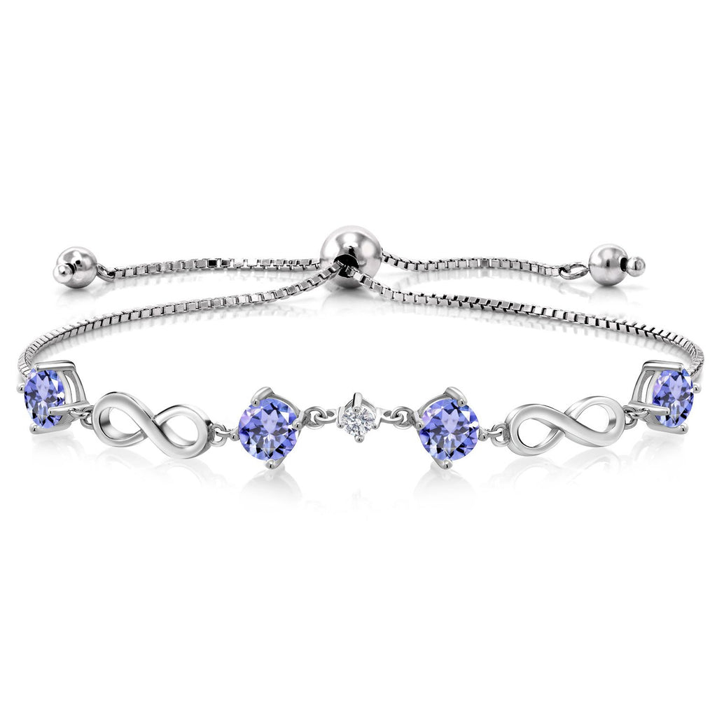 Tanzanite - December_Bracelet in 925 Sterling Silver
