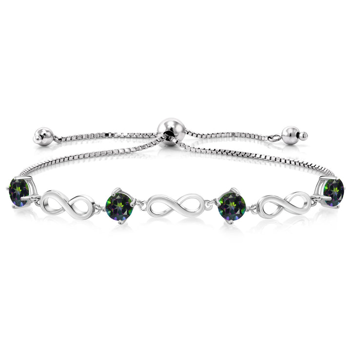 Green Mystic Topaz_Bracelet in 925 Sterling Silver