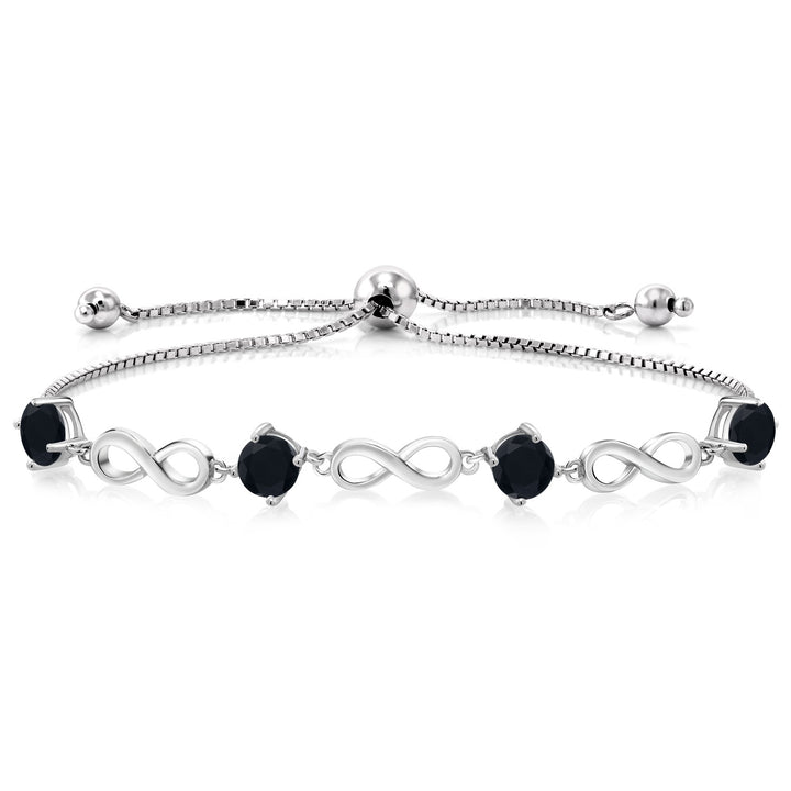 Onyx - December_Bracelet in 925 Sterling Silver