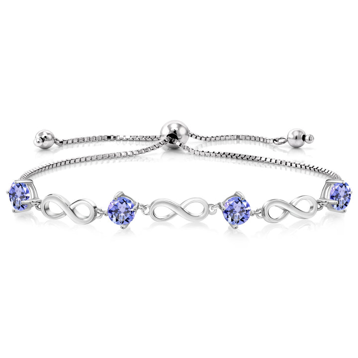 Tanzanite - December_Bracelet in 925 Sterling Silver