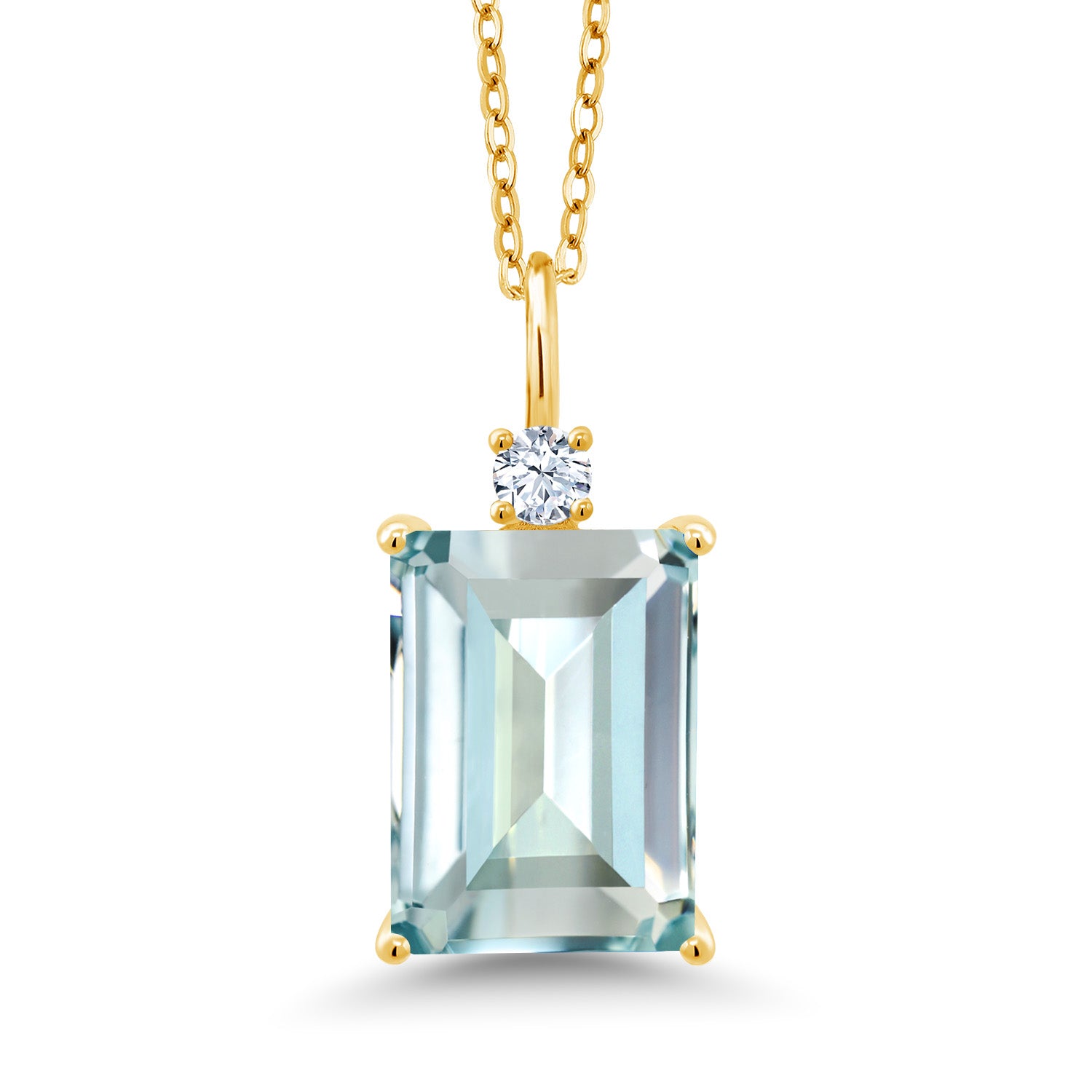Pendant in 925 Yellow Gold Plated Silver