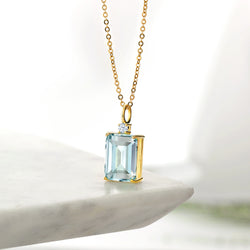 Pendant in 925 Yellow Gold Plated Silver