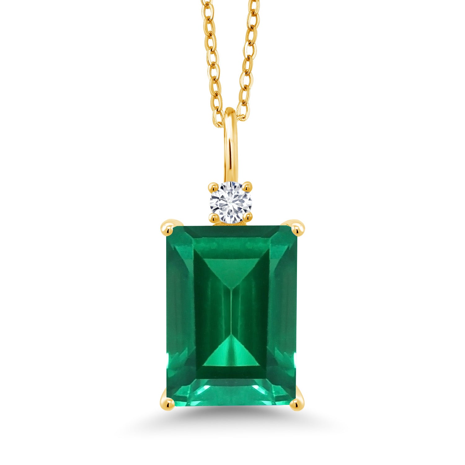 Pendant in 925 Yellow Gold Plated Silver