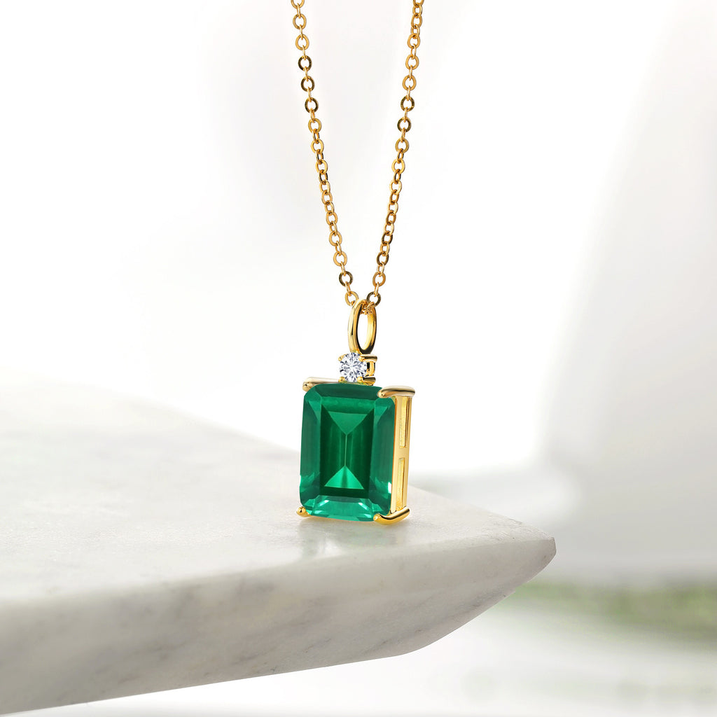 Pendant in 925 Yellow Gold Plated Silver