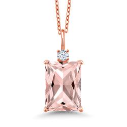 Pendant in 925 Rose Gold Plated Silver