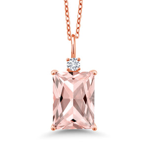 Pendant in 925 Rose Gold Plated Silver