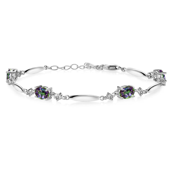 Green Mystic Topaz_Bracelet in 925 Sterling Silver