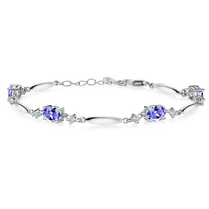 Tanzanite - December_Bracelet in 925 Sterling Silver
