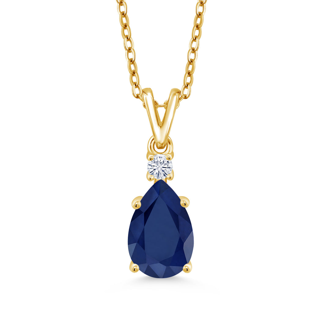 Pendant in 925 Yellow Gold Plated Silver