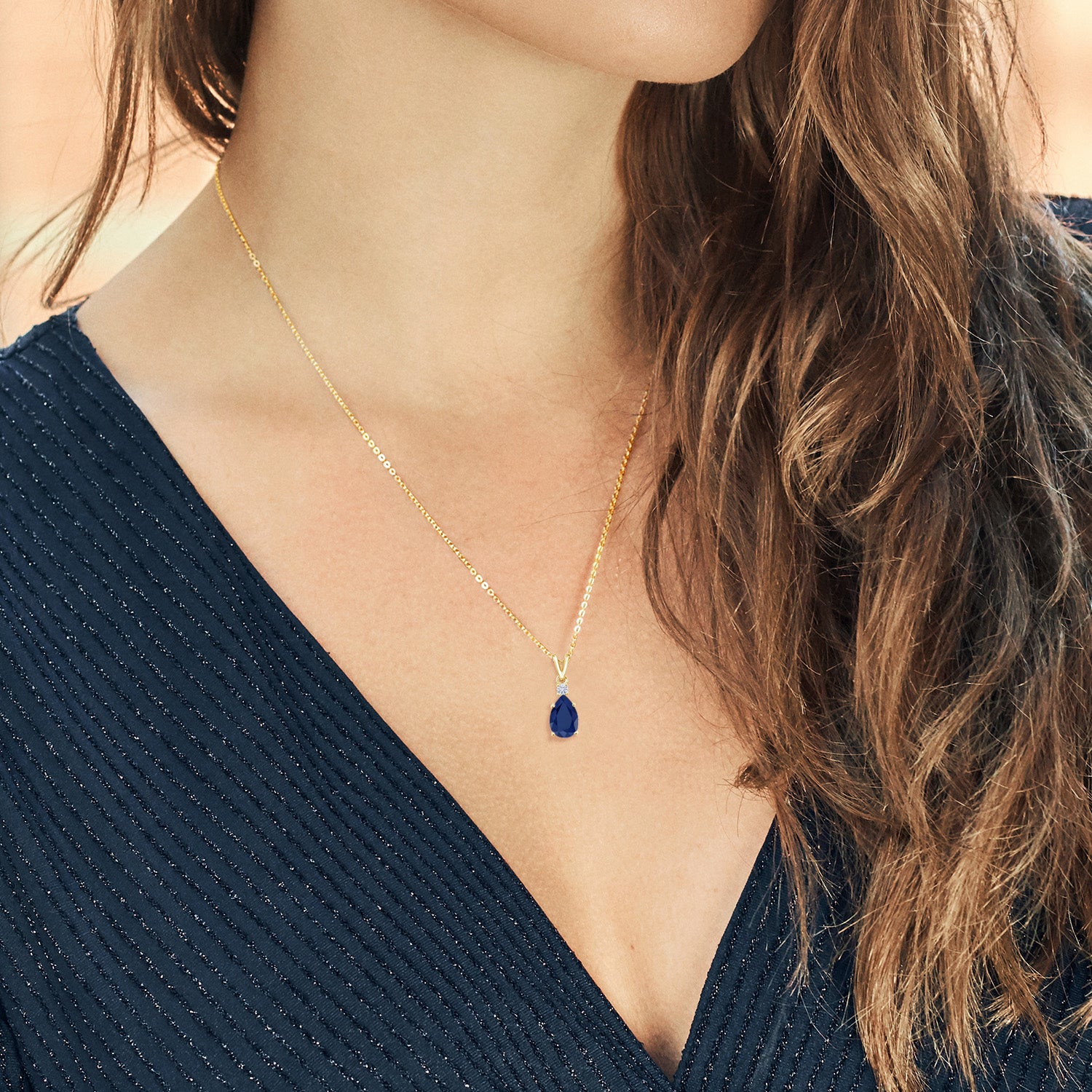 Pendant in 925 Yellow Gold Plated Silver