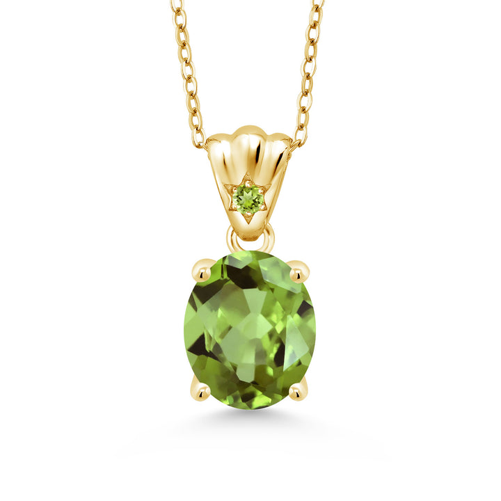 Pendant in 925 Yellow Gold Plated Silver