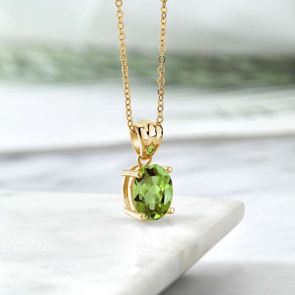 Pendant in 925 Yellow Gold Plated Silver
