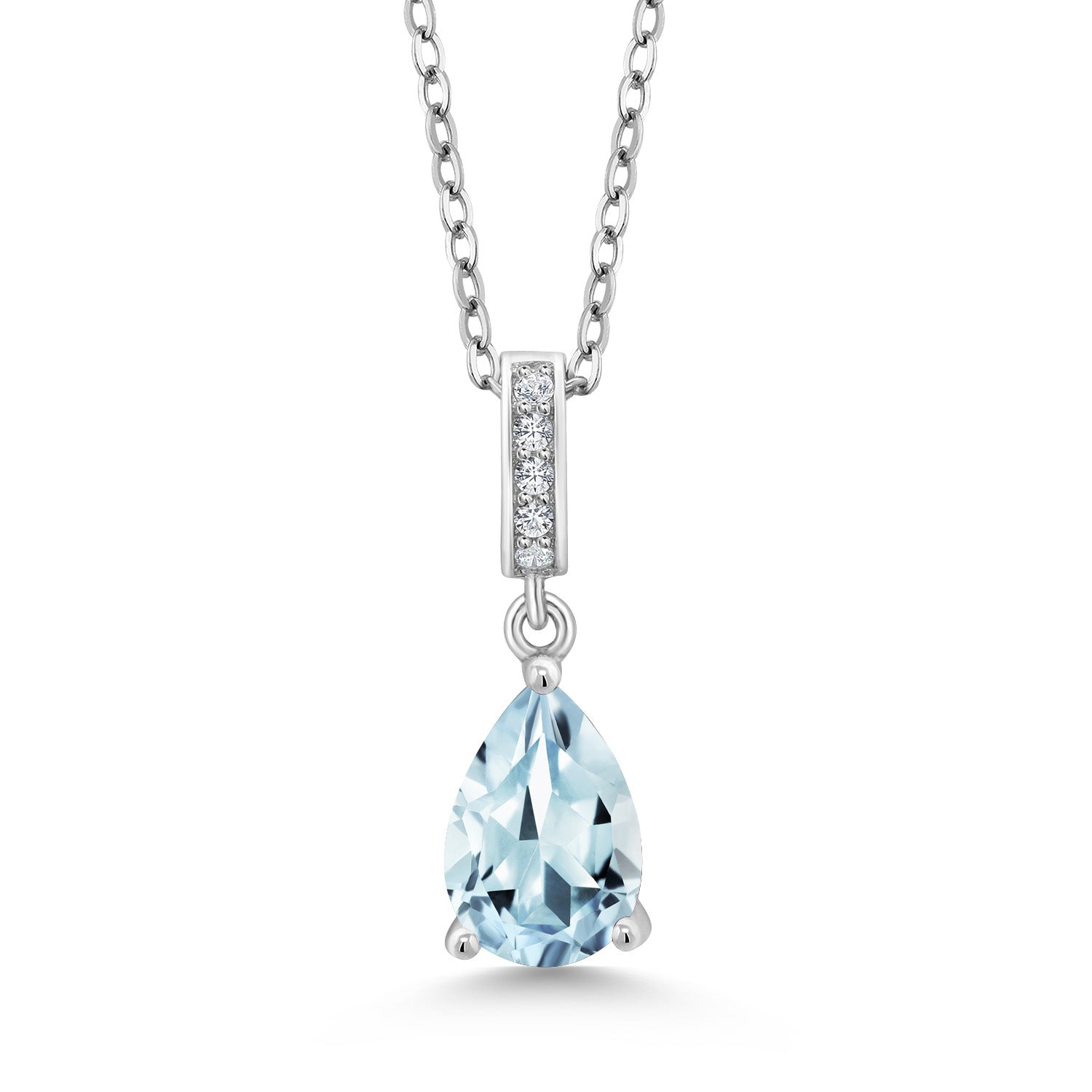 Aquamarine - March_Sterling Silver