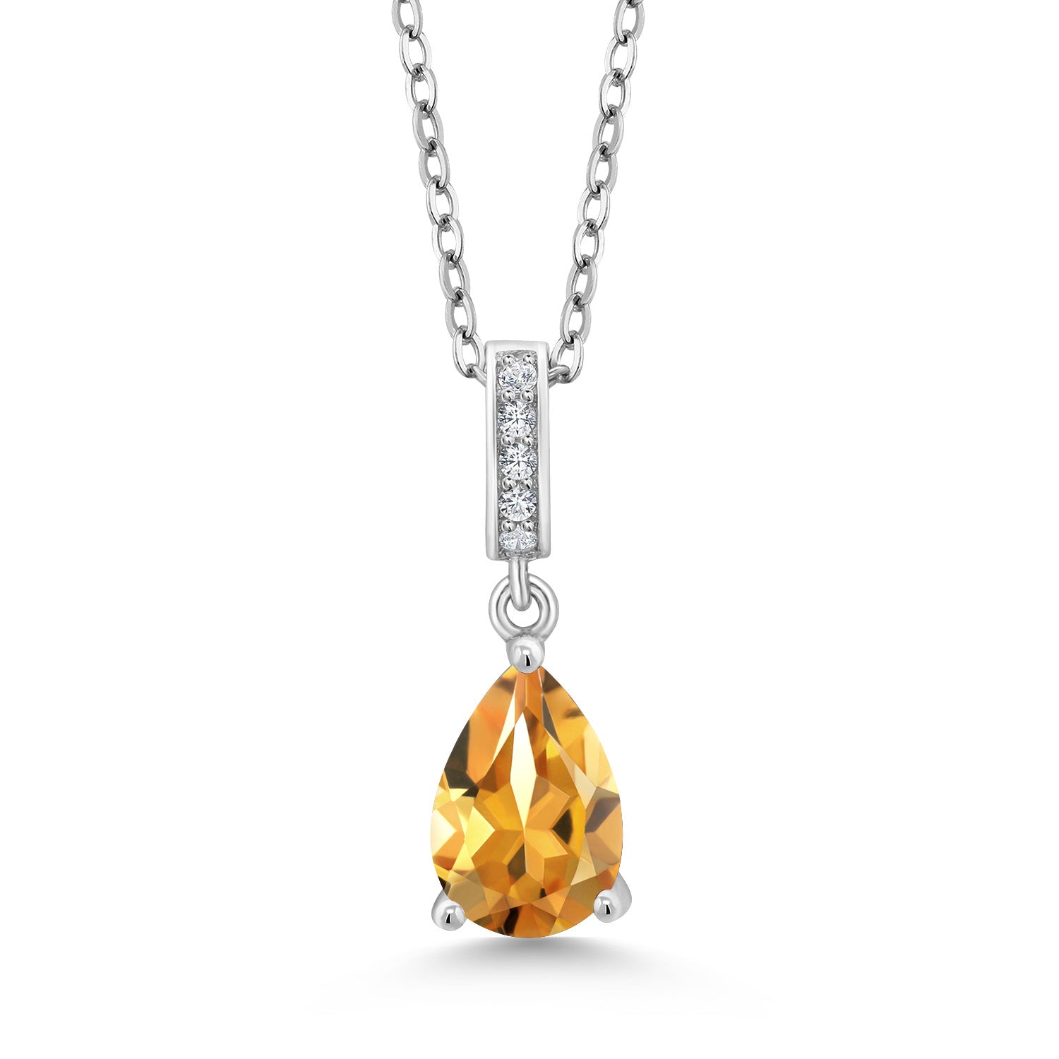 Citrine - November_Sterling Silver