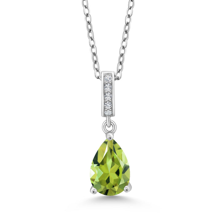 Peridot - August_Sterling Silver