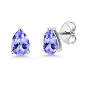 Tanzanite - December_Earrings in 925 Sterling Silver