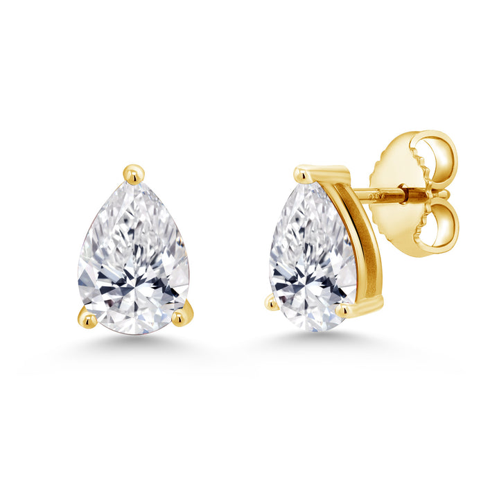 Earrings in 925 Yellow Gold Plated Silver