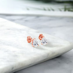 Earrings in 925 Yellow Gold Plated Silver