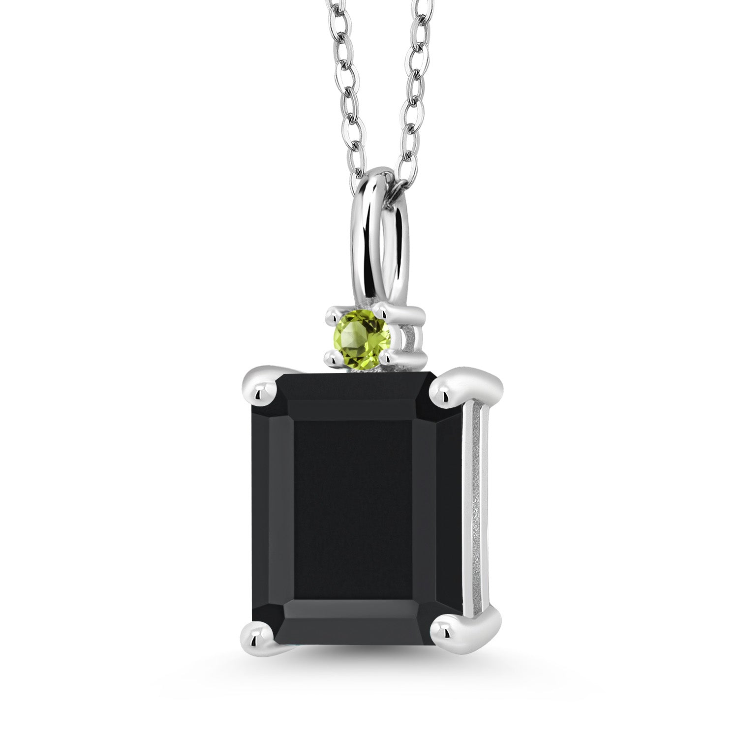 Onyx - December_925 Sterling Silver_Pendant in 925 Sterling Silver