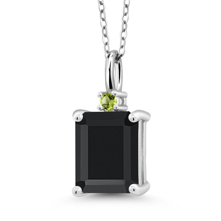 Onyx - December_925 Sterling Silver_Pendant in 925 Sterling Silver