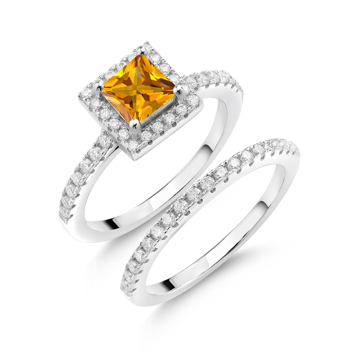 Citrine - November_9_Ring in 925 Sterling Silver