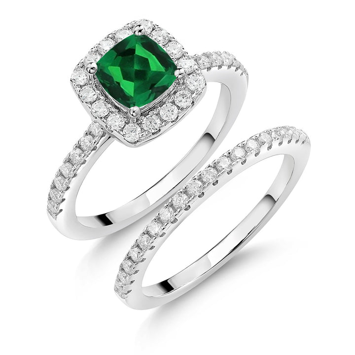 Nano Emerald_5_Ring in 925 Sterling Silver