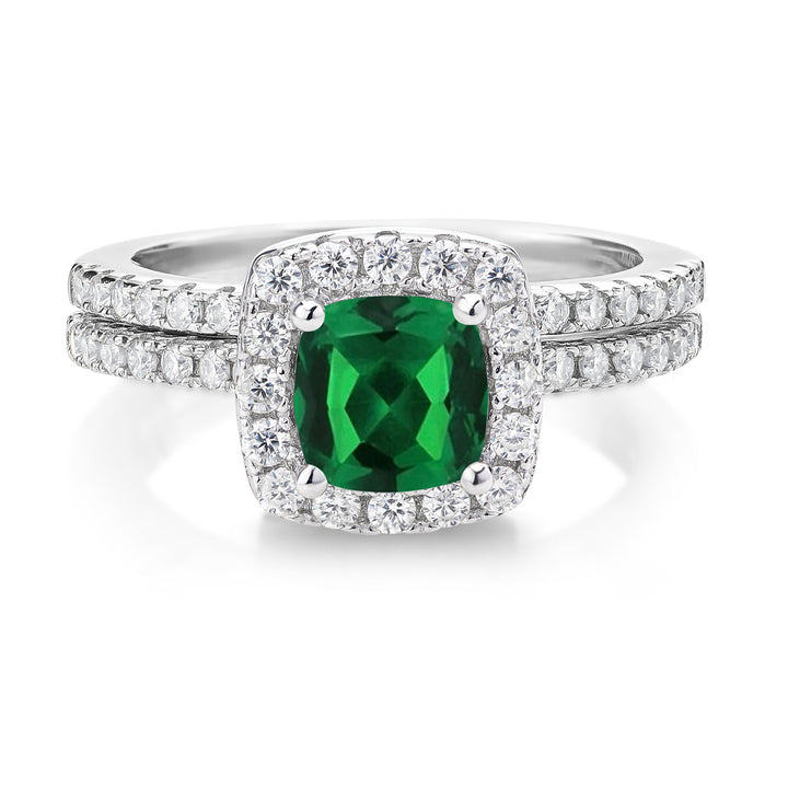 Nano Emerald_5_Ring in 925 Sterling Silver