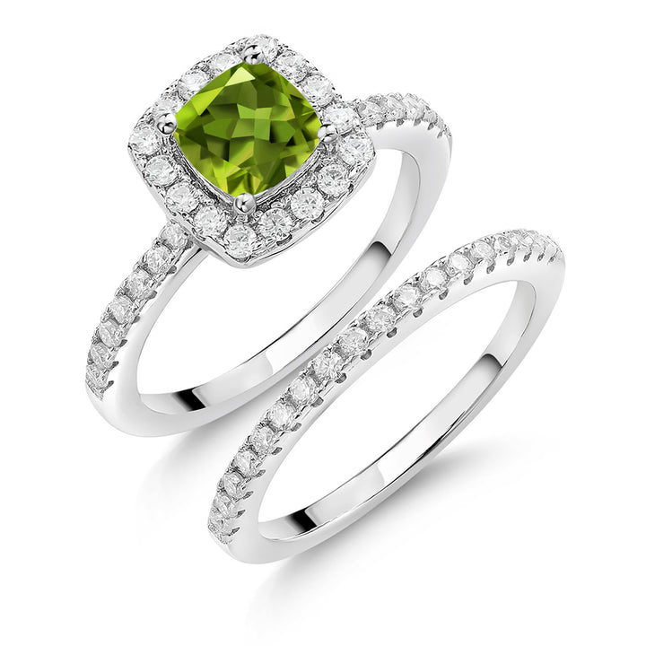 Peridot_9_Ring in 925 Sterling Silver