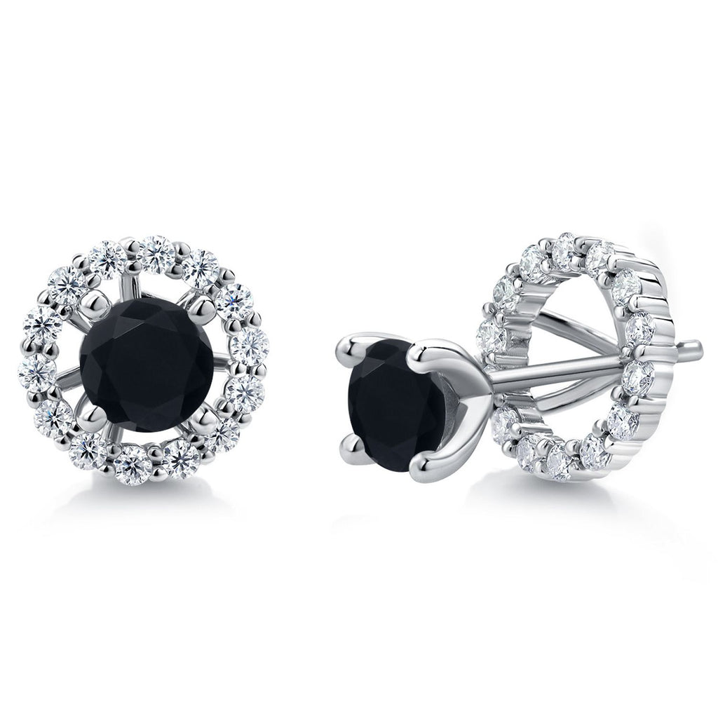 Onyx - December_Earrings in 925 Sterling Silver