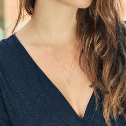 Pendant in 925 Rose Gold Plated Silver