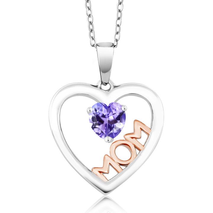 Tanzanite - December_Pendant in 925 Sterling Silver