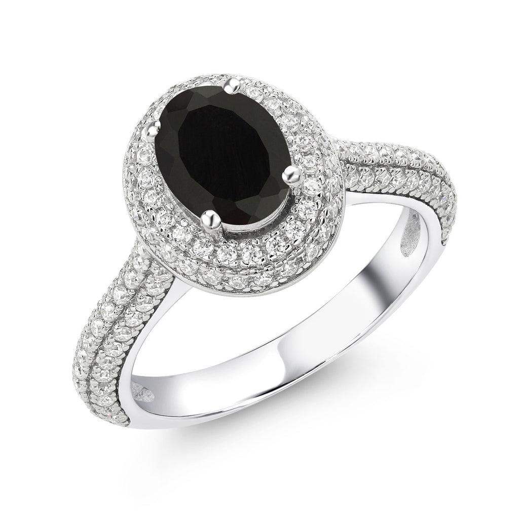 Onyx - December_9_Ring in 925 Sterling Silver