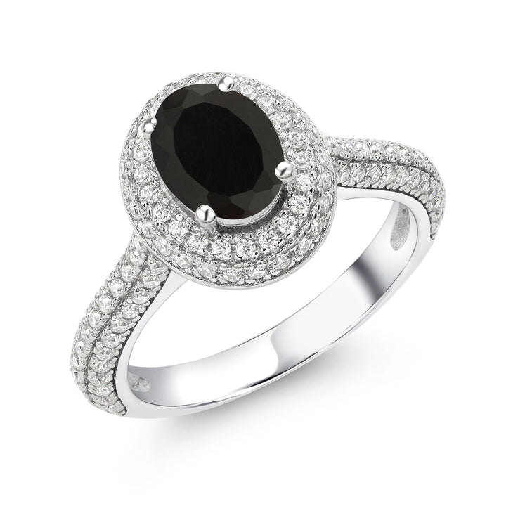 Onyx - December_5_Ring in 925 Sterling Silver