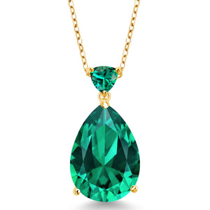 Pendant in 925 Yellow Gold Plated Silver